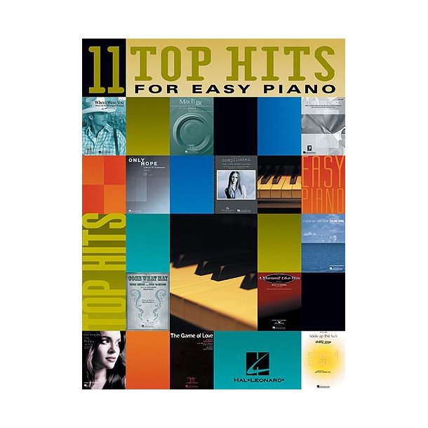 11 Top Hits For Easy Piano