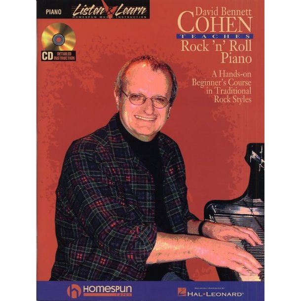 David Bennett Cohen Teaches Rock 'n' Roll Piano