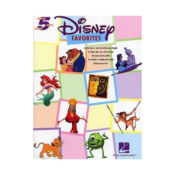 Disney Favourites Five Finger Piano