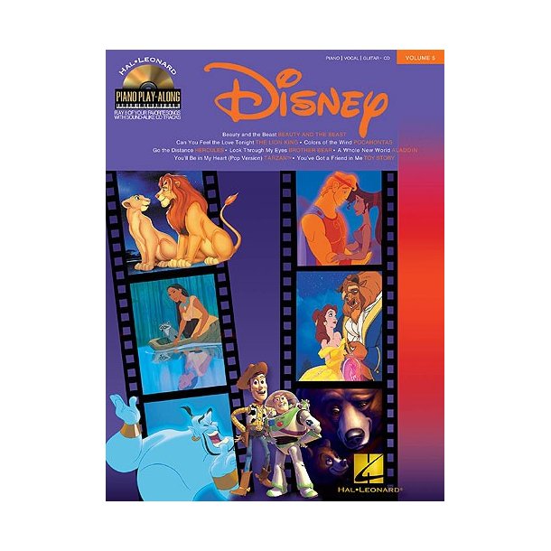 Piano Play-Along Volume 5: Disney