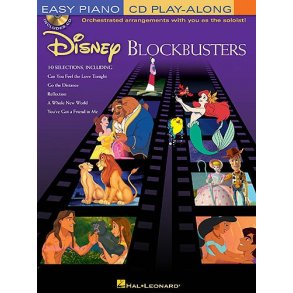 Easy Piano CD Play-Along Volume 11: Disney Blockbusters