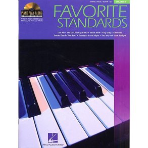 Piano Play-Along Volume 15: Favourite Standards