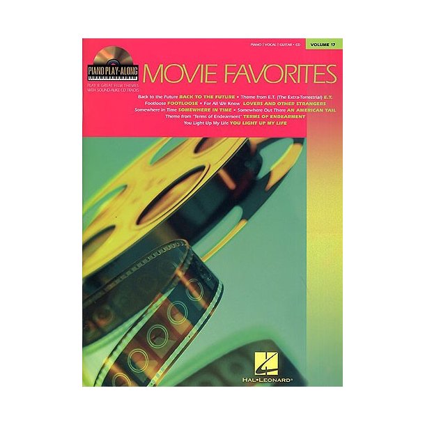 Piano Play-Along Volume 17: Movie Favourites