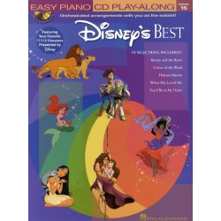Easy Piano CD Play Along: Disney?s Best