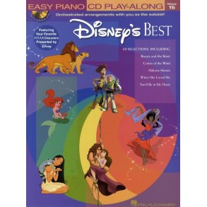 Easy Piano CD Play Along: Disney?s Best