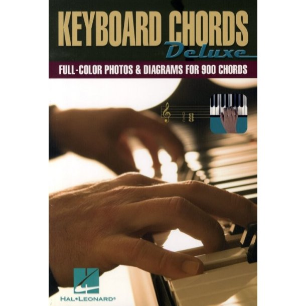 Klaver/Keyboard akkord diagram bogen - Keyboard Chords Deluxe