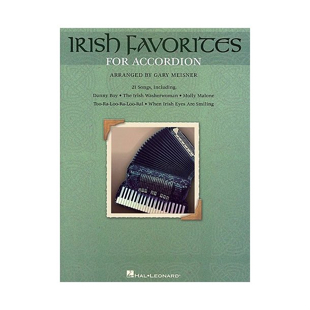 Irish Favorites For Accordion