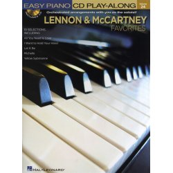 Easy Piano CD Play-Along Volume 24: Lennon And McCartney Favourites