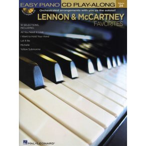 Easy Piano CD Play-Along Volume 24: Lennon And McCartney Favourites