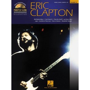 Piano Play-Along Volume 78:  Eric Clapton
