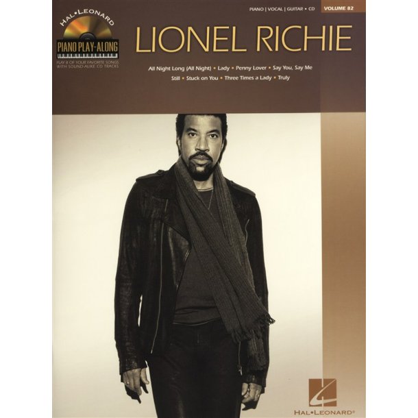 Piano Play-Along Volume 82: Lionel Richie