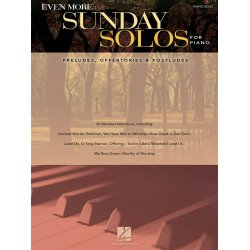 EVEN MORE SUNDAY SOLOS FOR PIANO PF SOLO BK