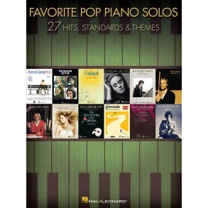 Favorite Pop Piano Solos - 27 Hits and Themes