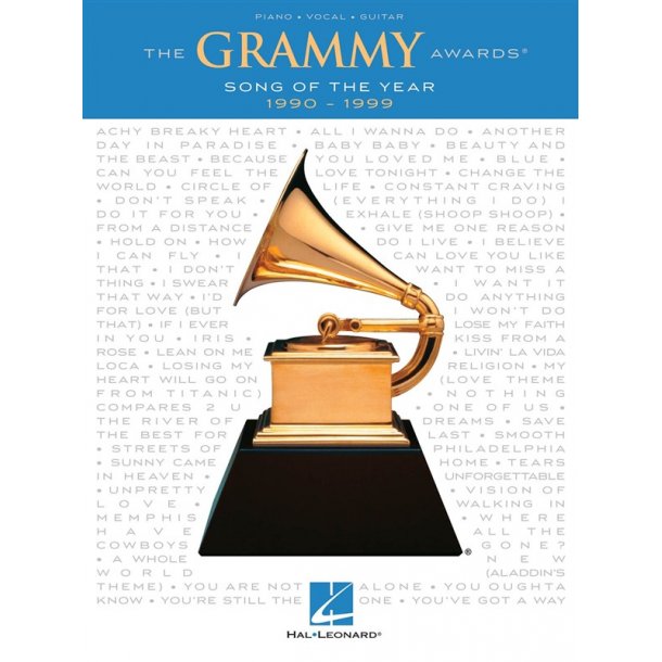 The Grammy Awards: Song Of The Year 1990-1999