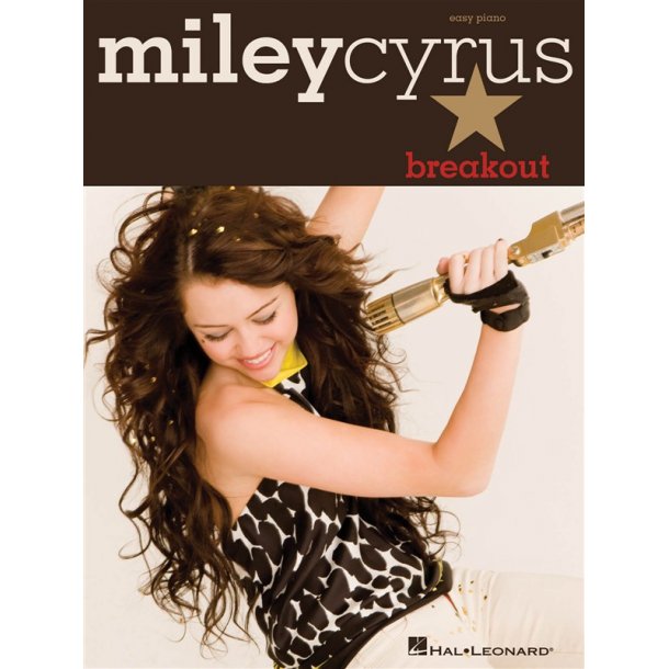 Miley Cyrus: Breakout - Easy Piano