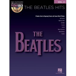 PIANO SOLO PLAY ALONG VOLUME 2 THE BEATLES HITS PF BK/CD