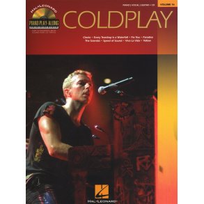 Piano Play-Along Volume 16: Coldplay
