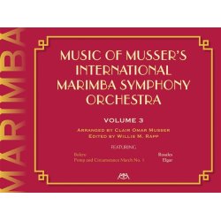 MUSIC OF MUSSERS INTERNATIONAL MARIMBA SYMPH ORCH VOL3 (RAPP) MAR BOOK