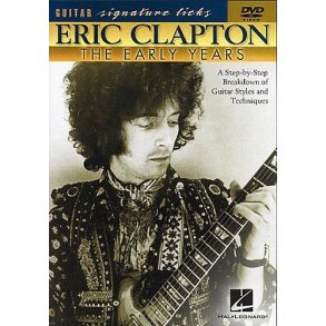 Eric Clapton: The Early Years -  Guitar Signature Licks DVD