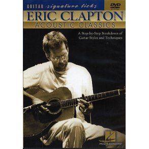 Eric Clapton: Acoustic Classics - Guitar Signature Licks DVD