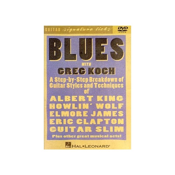 Greg Koch: Blues - Guitar Signature Licks