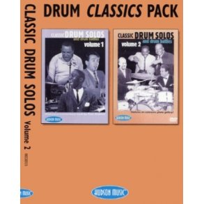 Drum Classics Pack - Classic Drum Solos And Drum Battles Vol. 1 And 2