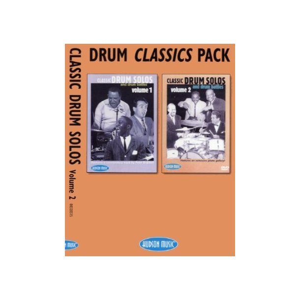 Drum Classics Pack - Classic Drum Solos And Drum Battles Vol. 1 And 2