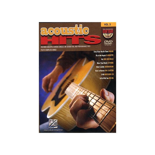 Guitar Play-Along DVD Volume 3: Acoustic Hits