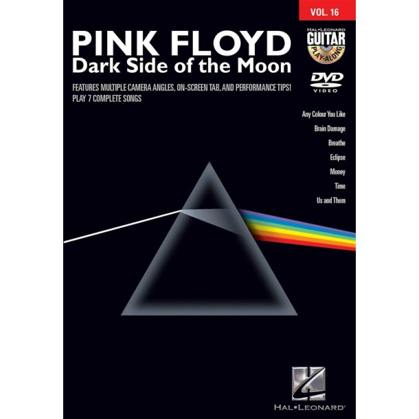 Guitar Play-Along DVD Volume 16: Pink Floyd - Dark Side Of The Moon