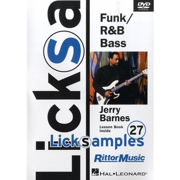 Funk/R&B Bass Lick Samples DVD