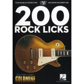 200 Rock Licks - Guitar Licks Goldmine