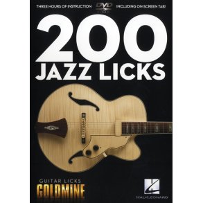 200 Jazz Licks - Guitar Licks Goldmine