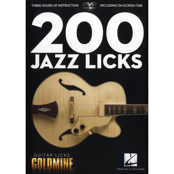 200 Jazz Licks - Guitar Licks Goldmine