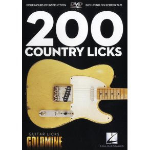 200 Country Licks - Guitar Licks Goldmine