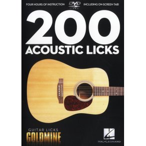 200 Acoustic Licks - Guitar Licks Goldmine