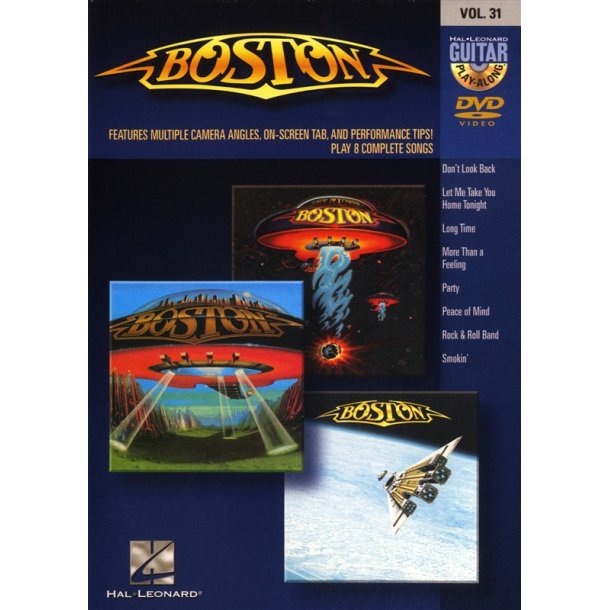Guitar Play-Along DVD Volume 31: Boston
