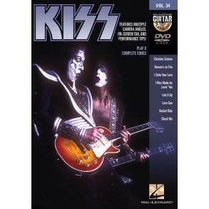 Guitar Play-Along DVD Volume 34: Kiss