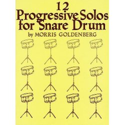 Twelve Progressive Solos For Snare Drum