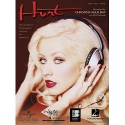 CHRISTINA AGUILERA HURT PIANO VOCAL SHEET