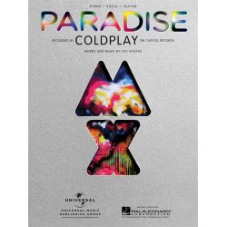 Coldplay Paradise Piano Vocal Guitar Sheet