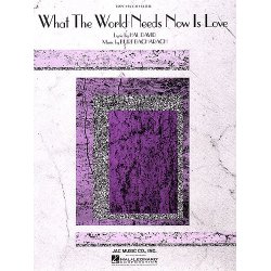 What The World Needs Now