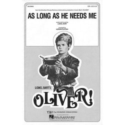 Lionel Bart: As Long As He Needs Me (SSA)