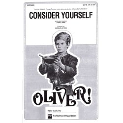 Lionel Bart: Consider Yourself (SATB)