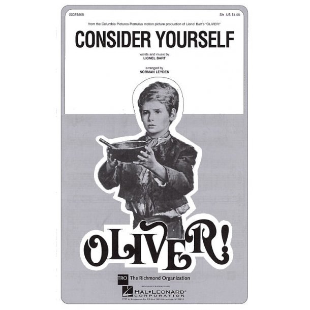 Lionel Bart: Consider Yourself (2-Part)