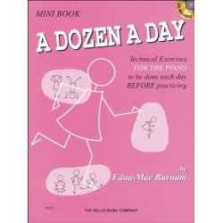 A Dozen a Day Mini Book: Book/CD Pack