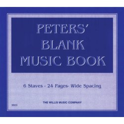 Peters Blank Book #1 Blue