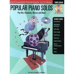 Popular Piano Solos: 3rd Grade - Pop Hits, Broadway, Movies And More!