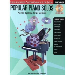 Popular Piano Solos: 3rd Grade - Pop Hits, Broadway, Movies And More!