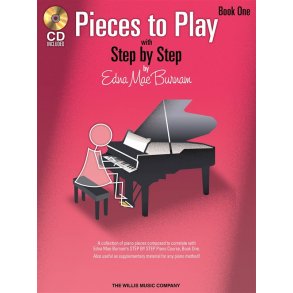 Edna Mae Burnam: Step By Step Pieces To Play - Book 1