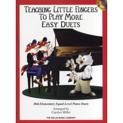 Teaching Little Fingers To Play More Easy Duets (Book/CD)